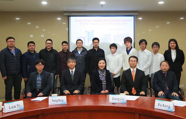 The delegation of Japan Fukushima Medical University visited our hospital